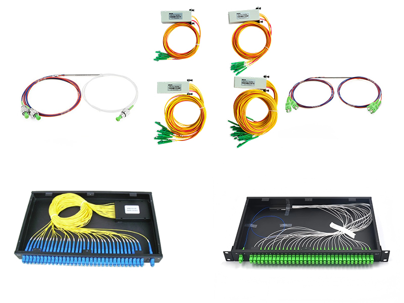 Divisor PLC de fibra óptica 1.6-1