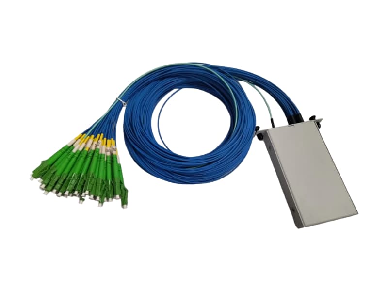 Compact PLC Splitter Module For Broadband Applications
